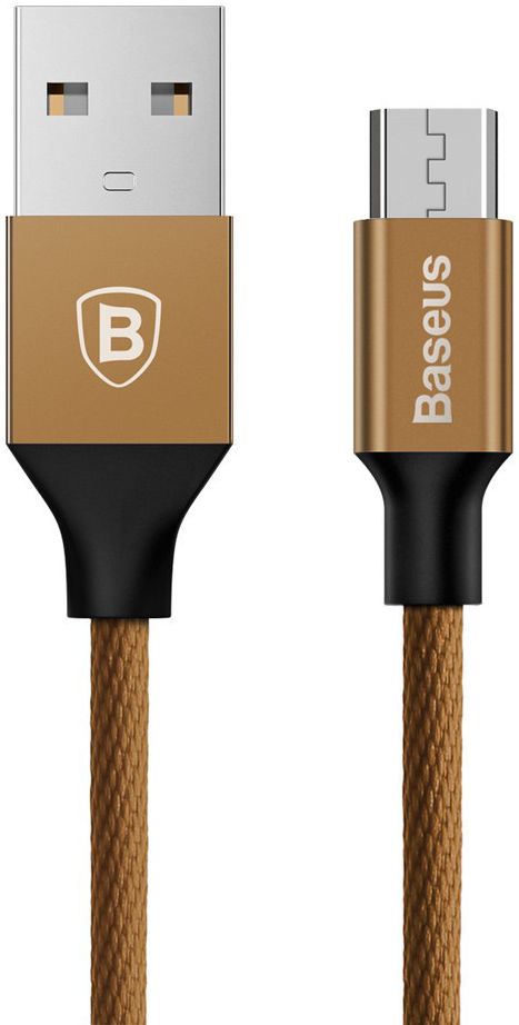 Baseus Gevlochten 1.5m Micro-USB Kabel Coffee afbeelding 1