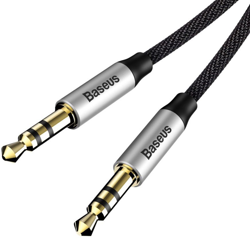 Baseus M30 Jack naar Jack Audiokabel 1.5 Meter Zwart afbeelding 4