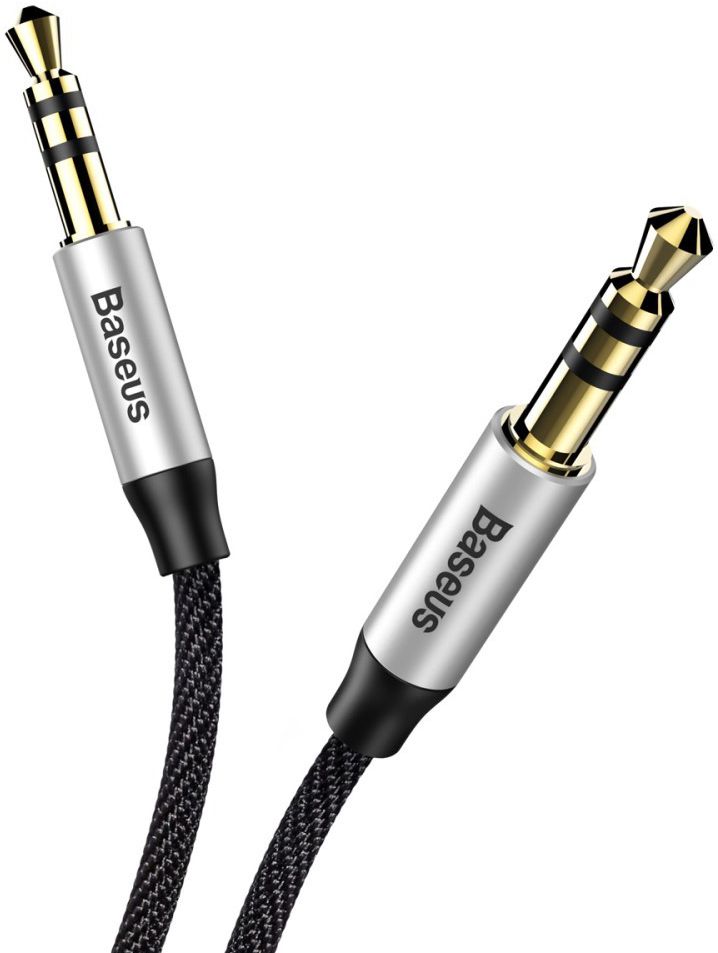 Baseus M30 Jack naar Jack Audiokabel 1.5 Meter Zwart afbeelding 5