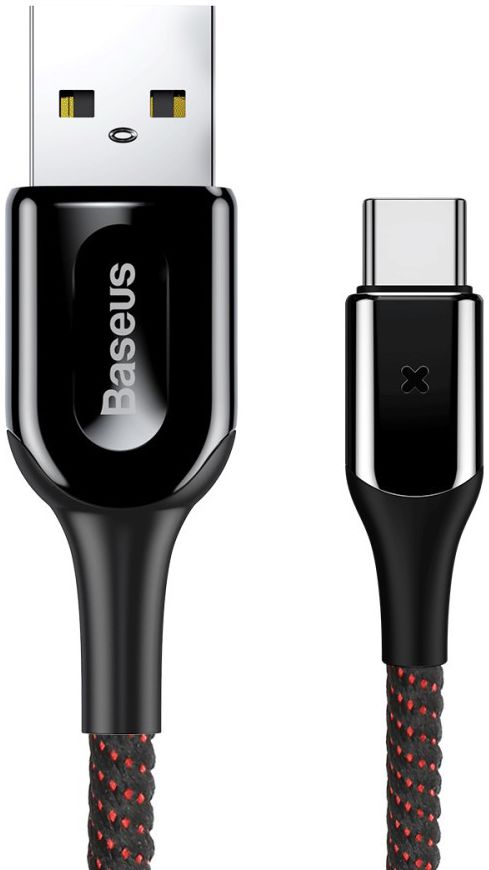 Baseus 3A USB-C Fast Charge Kabel 1M Zwart afbeelding 1