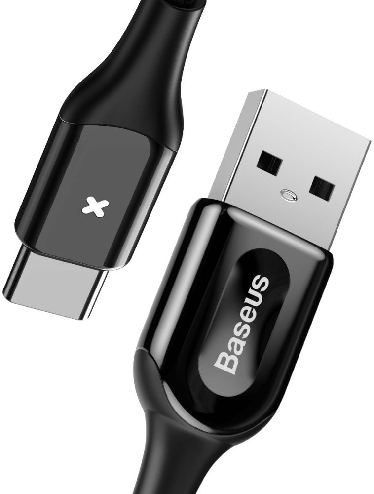 Baseus 3A USB-C Fast Charge Kabel 1M Zwart afbeelding 4