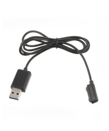 Sony Xperia Z1 / Z2 / Z3 Compact USB Magnetische Oplader Zwart Kabels