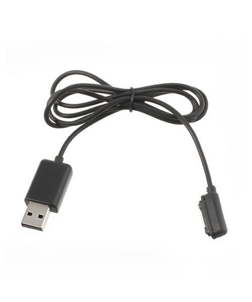 Sony Xperia Z1 / Z2 / Z3 Compact USB Magnetische Oplader Zwart afbeelding 1