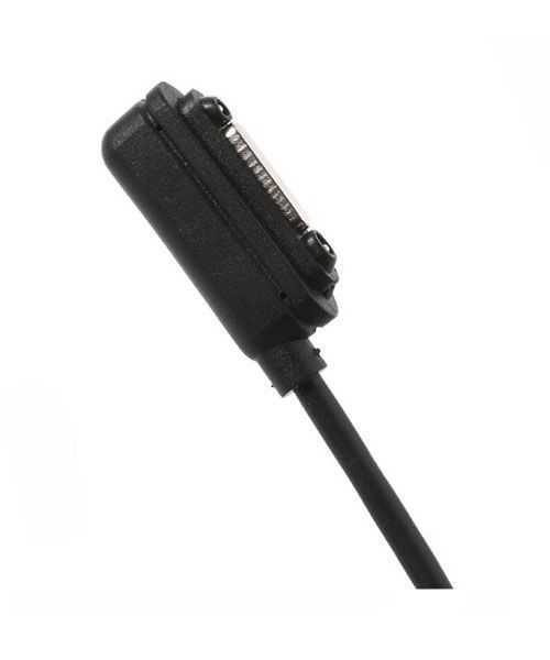 Sony Xperia Z1 / Z2 / Z3 Compact USB Magnetische Oplader Zwart afbeelding 2