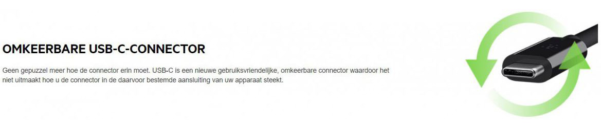 Belkin USB 3.1 to USB-C Kabel afbeelding 8