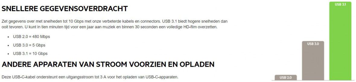 Belkin USB 3.1 to USB-C Kabel afbeelding 9