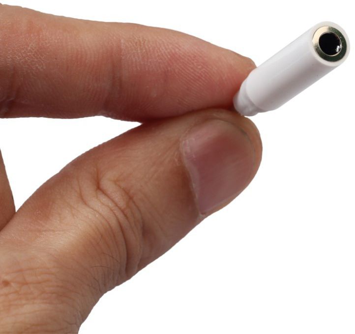 USB-C Audio Adapter Wit afbeelding 4