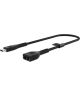 Mophie Pro USB-C to USB-Female Kabel Adapter Zwart 12CM