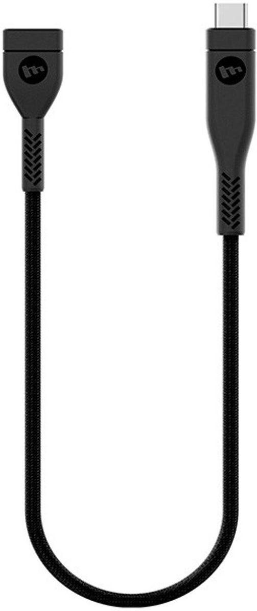 Mophie Pro USB-C to USB-Female Kabel Adapter Zwart 12CM afbeelding 5