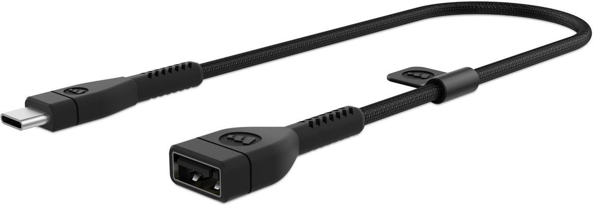 Mophie Pro USB-C to USB-Female Kabel Adapter Zwart 12CM afbeelding 6