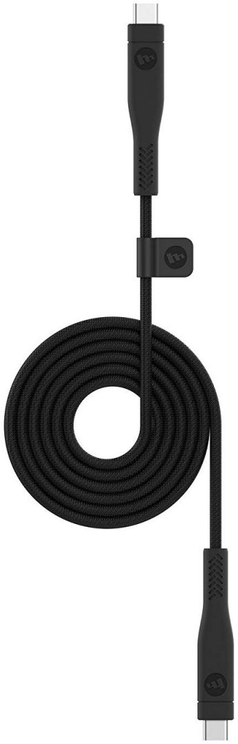 Mophie PRO Gevlochten USB-C to USB-C kabel 1 Meter Zwart afbeelding 2