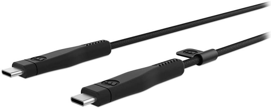 Mophie PRO Gevlochten USB-C to USB-C kabel 1 Meter Zwart afbeelding 3