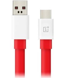Originele OnePlus USB-C Dash Fast Charge Kabel 1.5 Meter Rood
