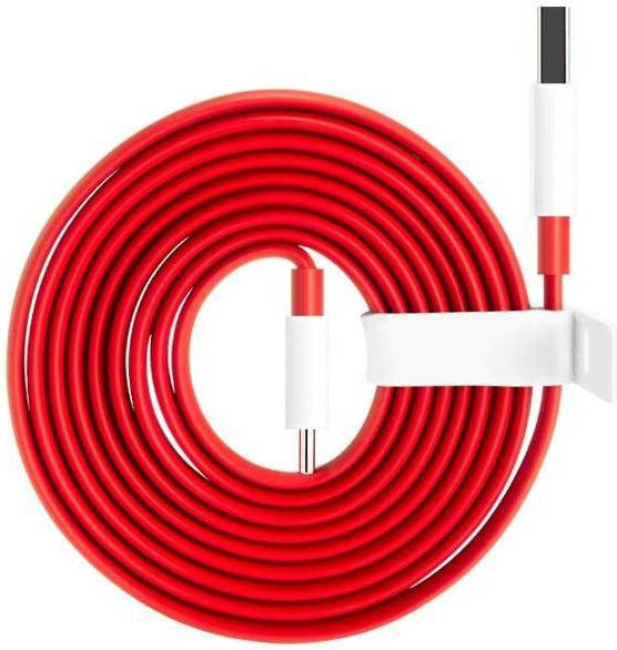 Originele OnePlus Dash USB-A naar USB-C Kabel 1,5 Meter Rood afbeelding 2