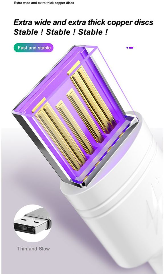 Baseus USB-C SuperCharge Kabel 2 Meter 5A Wit afbeelding 14