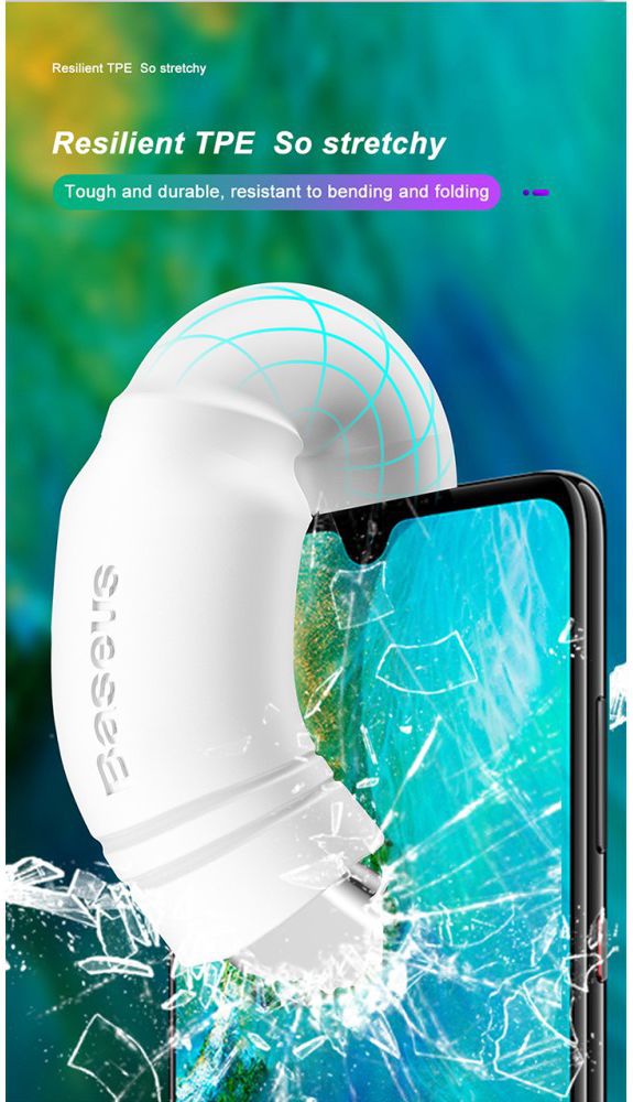 Baseus USB-C SuperCharge Kabel 2 Meter 5A Wit afbeelding 15