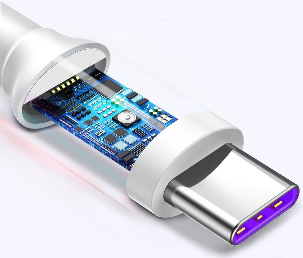 Baseus USB-C SuperCharge Kabel 2 Meter 5A Wit afbeelding 6