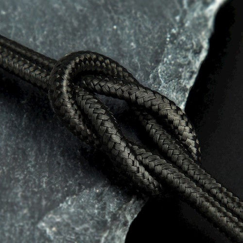 Baseus Gevlochten USB-C Kabel 1 Meter met LED Indicator Lampje Zwart afbeelding 4
