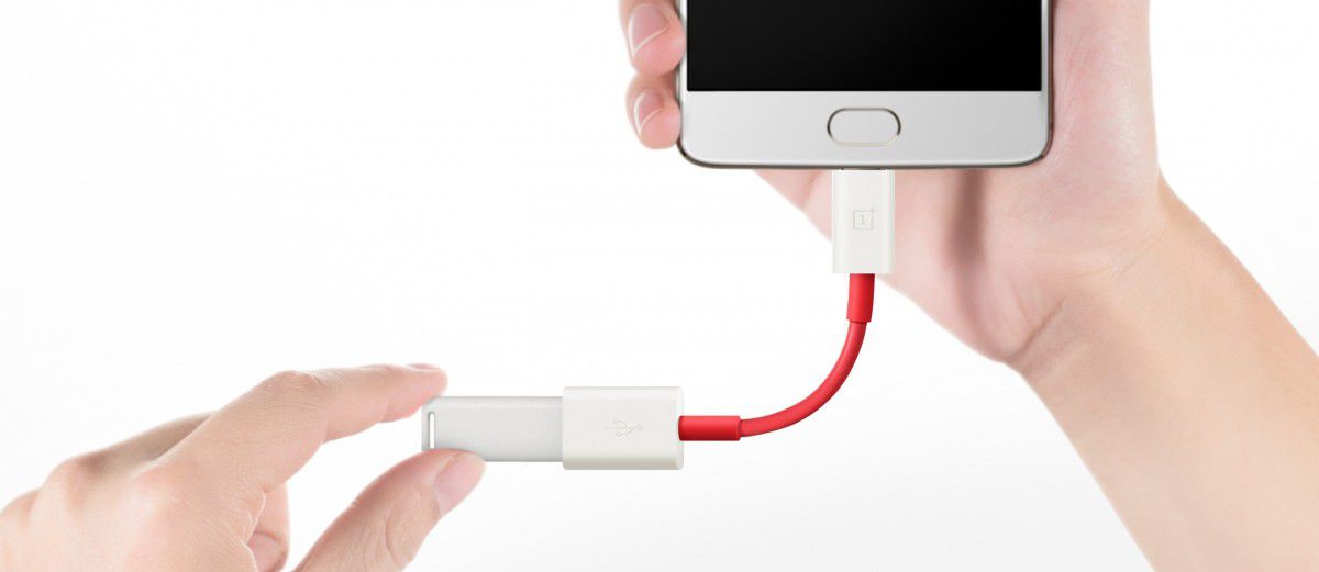 Originele OnePlus USB-C naar USB-A Female (OTG) adapter afbeelding 3