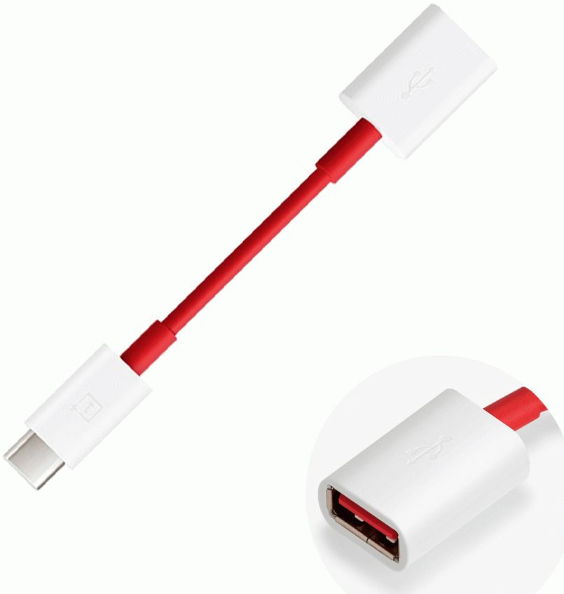 Originele OnePlus USB-C naar USB-A Female (OTG) adapter afbeelding 1