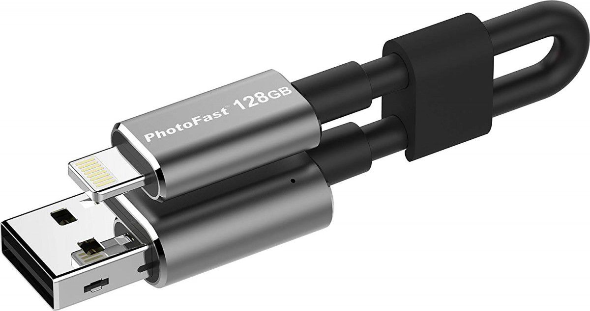 Gigastone PhotoFast Lightning Kabel met ingebouwde Dataopslag 32GB afbeelding 3