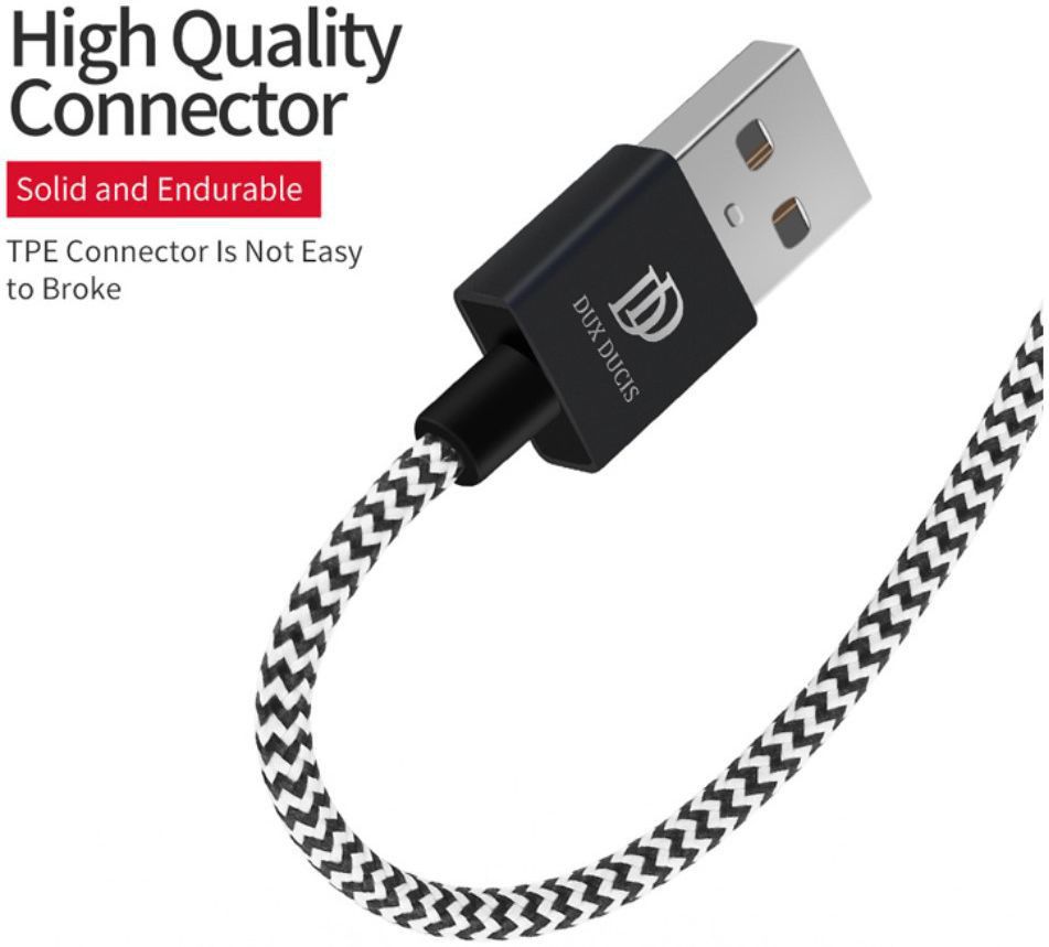 Dux Ducis Fast Charging 2.1A USB-C Oplaad Kabel 1.5 Meter afbeelding 4