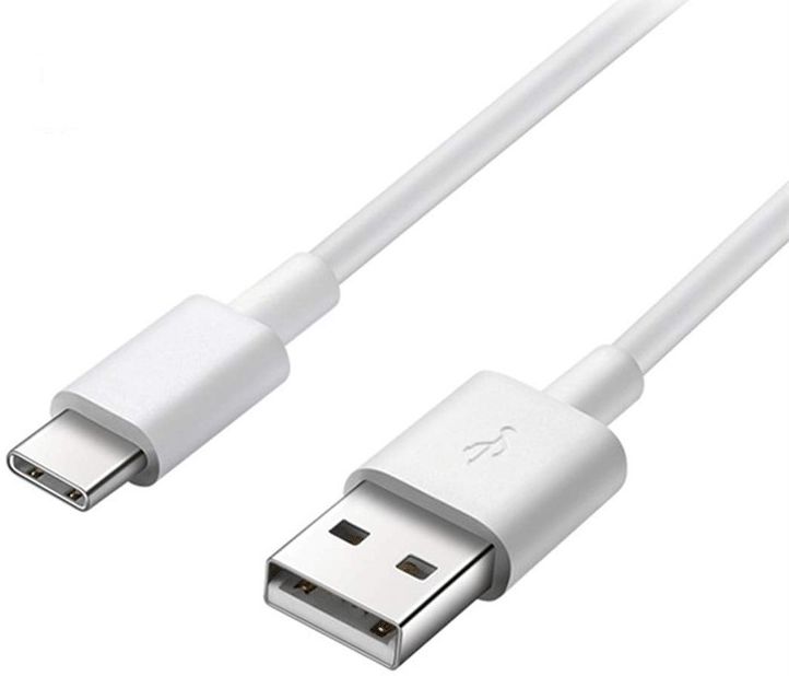 USB C Kabel 2 Meter Wit afbeelding 2