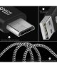 Dux Ducis Fast Charging 2.1A Micro USB Oplaad Kabel 3 Meter