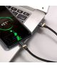 Baseus Gevlochten USB-C Flash Charge Kabel 1 Meter Goud