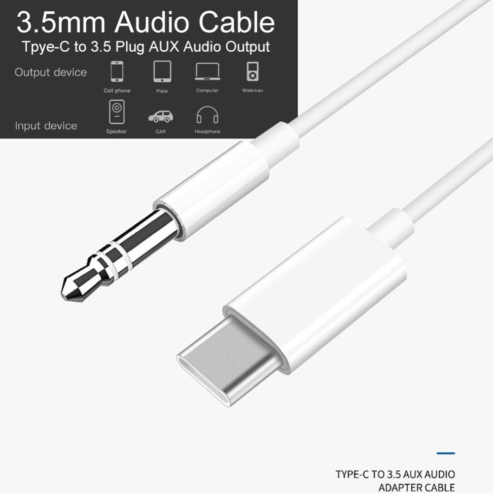 USB-C naar Jack 3.5mm Audio Adapter Wit afbeelding 4
