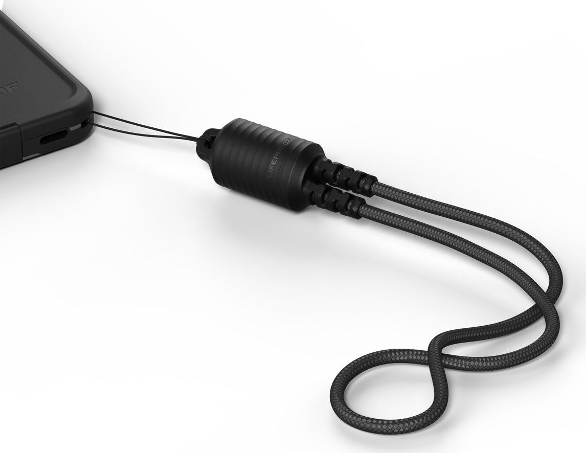 LifeProof LIFEACTÍV Lightning Kabel en Lanyard 0.38m Zwart afbeelding 2