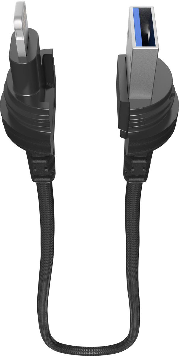 LifeProof LIFEACTÍV Lightning Kabel en Lanyard 0.38m Zwart afbeelding 3