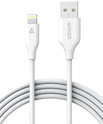 Anker PowerLine II Apple Lightning Kabel 1.8m Wit Kabels