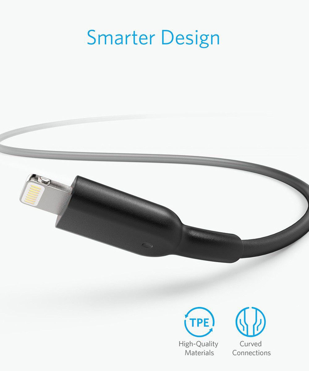 Anker PowerLine II Apple Lightning Kabel 3m Zwart afbeelding 5