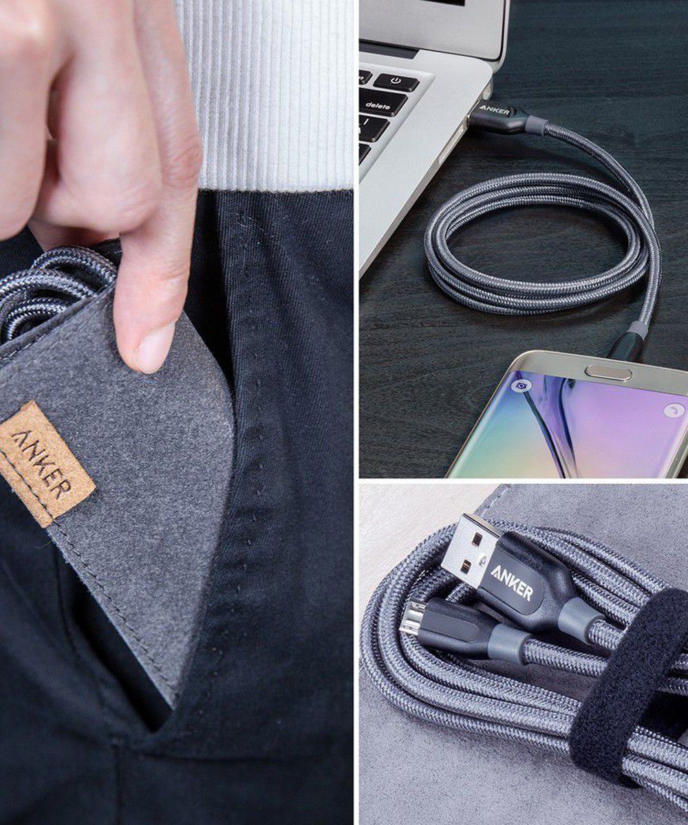 Anker PowerLine+ Micro-USB Kabel 0.9m Grijs afbeelding 7