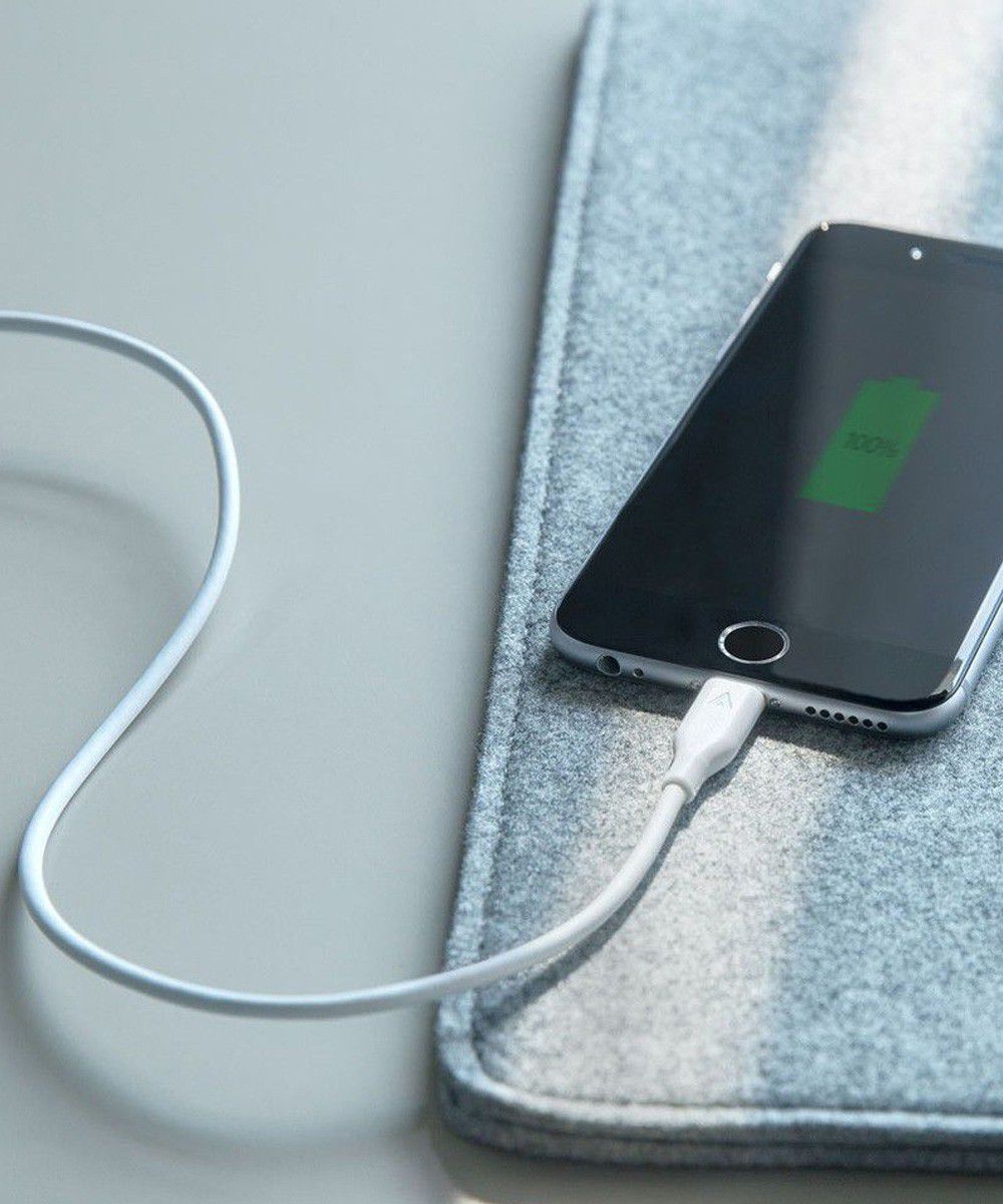 Anker PowerLine II Apple Lightning Kabel 0.9m (3 Pack) Wit afbeelding 2