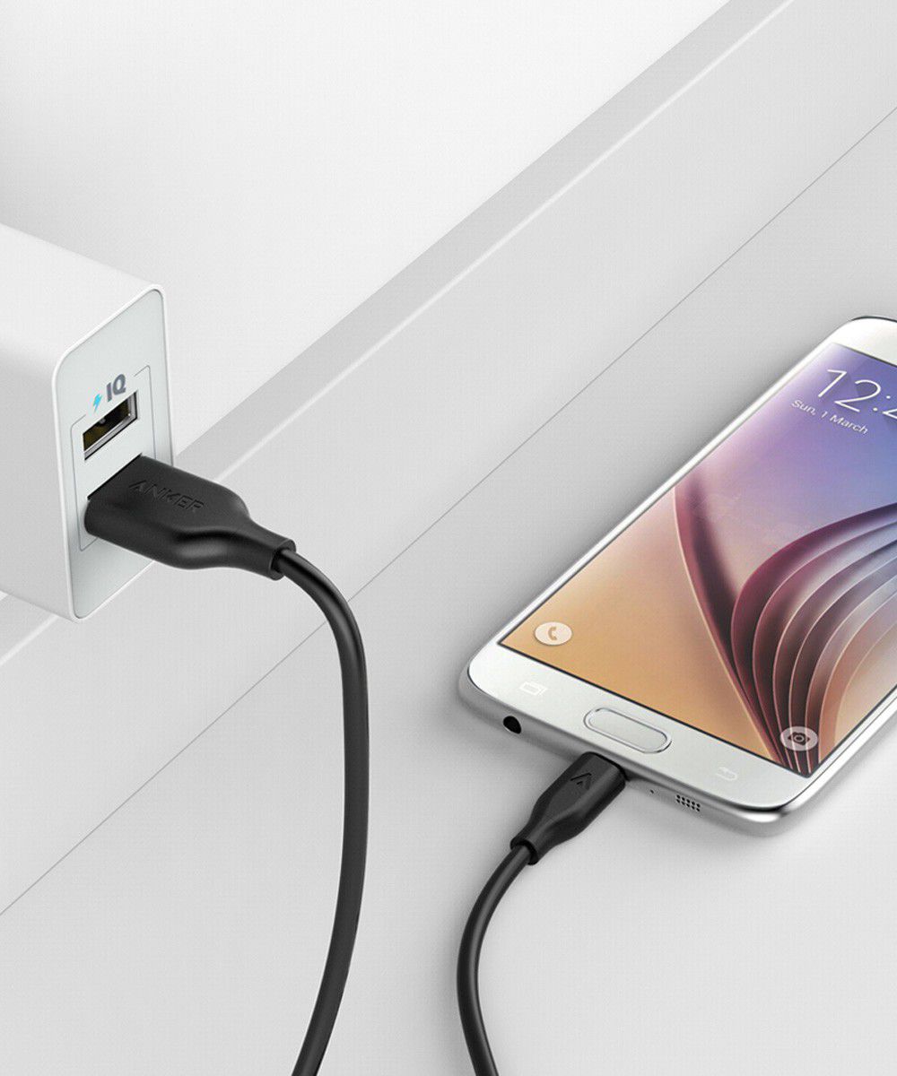 Anker PowerLine Micro-USB Kabel 1.8m Zwart afbeelding 2