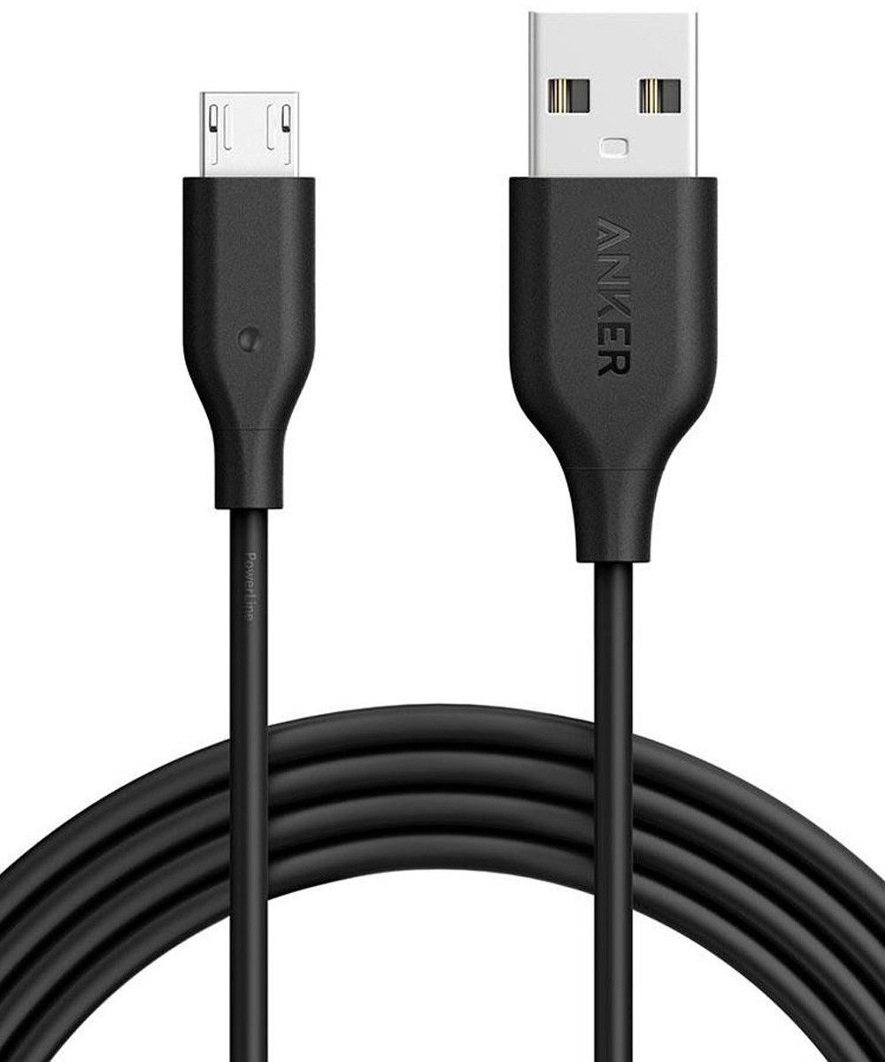 Anker PowerLine Micro-USB Kabel 1.8m Zwart afbeelding 1