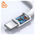 Originele Xiaomi Mi 100W USB-C naar USB-C Kabel 1.5M 5A Wit afbeelding 4