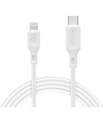 Spigen Essential USB-C Lightning Kabel 1 Meter Wit Kabels