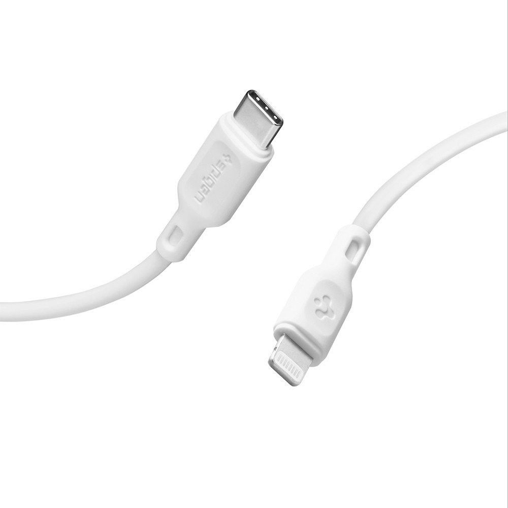 Spigen Essential USB-C Lightning Kabel 1 Meter 2-Pack Wit afbeelding 3