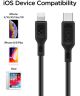 Spigen Essential USB-C Lightning Kabel 1 Meter Zwart