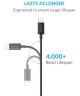 Anker PowerLine Apple Lightning Kabel 0.9m Zwart