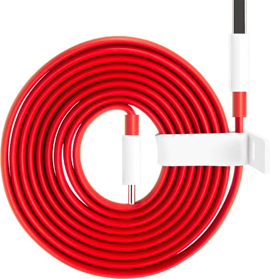 Orginele OnePlus Warp USB-C kabel 1.5m Rood/Wit afbeelding 1