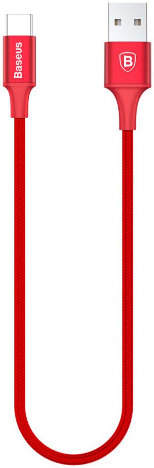 Baseus Rapid Series Fast Charge USB-C Lichtgevende Kabel 1m Rood afbeelding 3