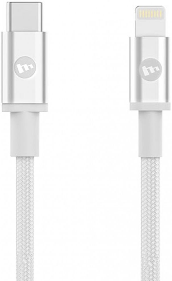 Mophie USB-C naar Lightning Kabel 1.8m Wit afbeelding 1