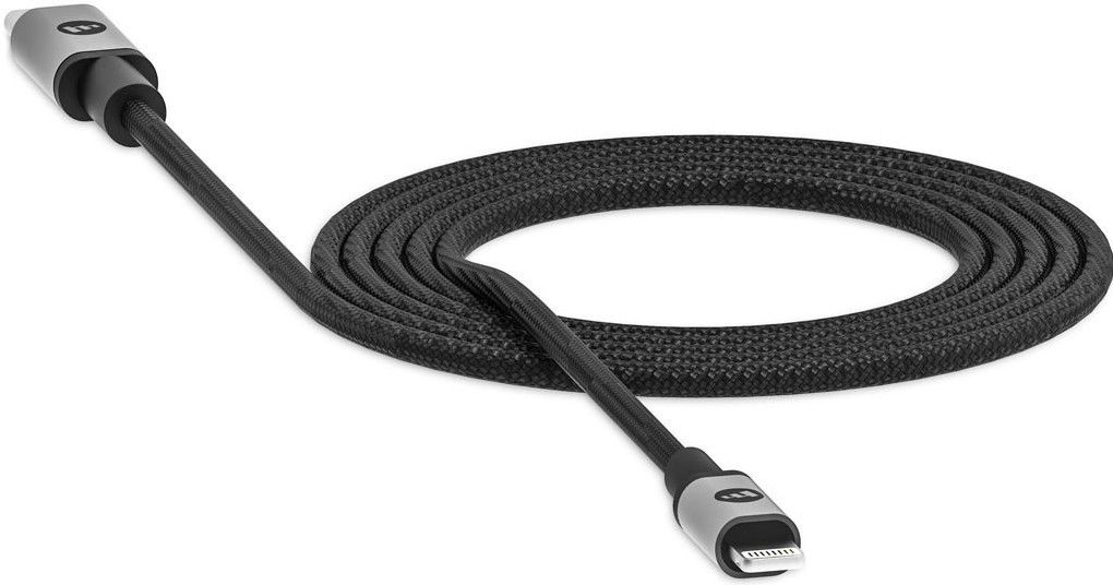 Mophie USB-C naar Lightning Kabel 1.8m Zwart afbeelding 3