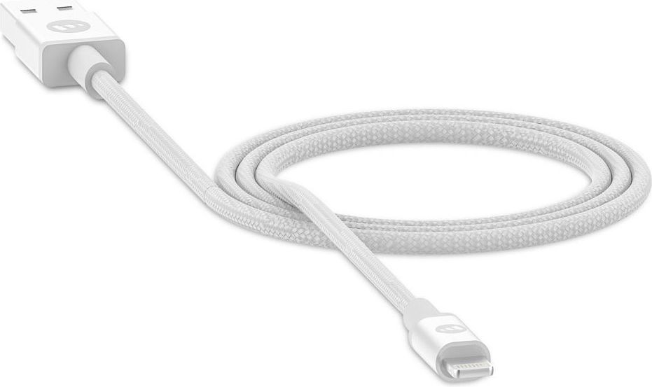 Mophie USB-A naar Lightning Kabel 1m Wit afbeelding 2