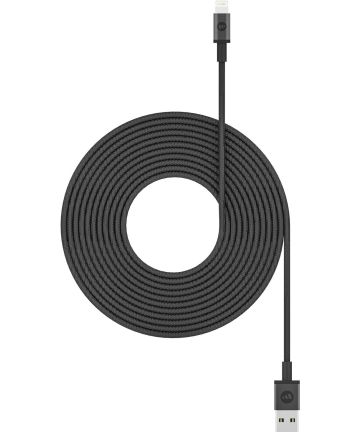 Mophie USB-A naar Lightning Kabel 3m Zwart Kabels