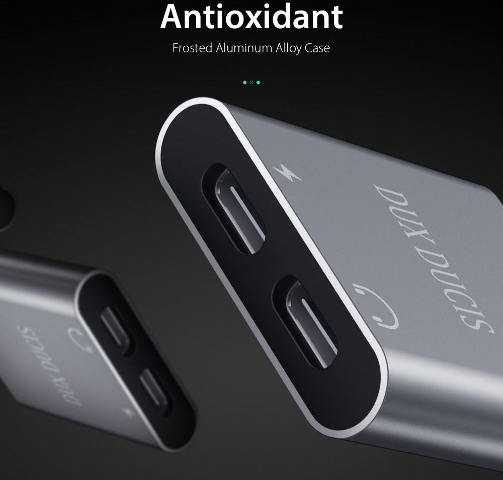 Dux Ducis Universele USB-C naar 2x USB-C Adapter 90 Graden Haaks afbeelding 10